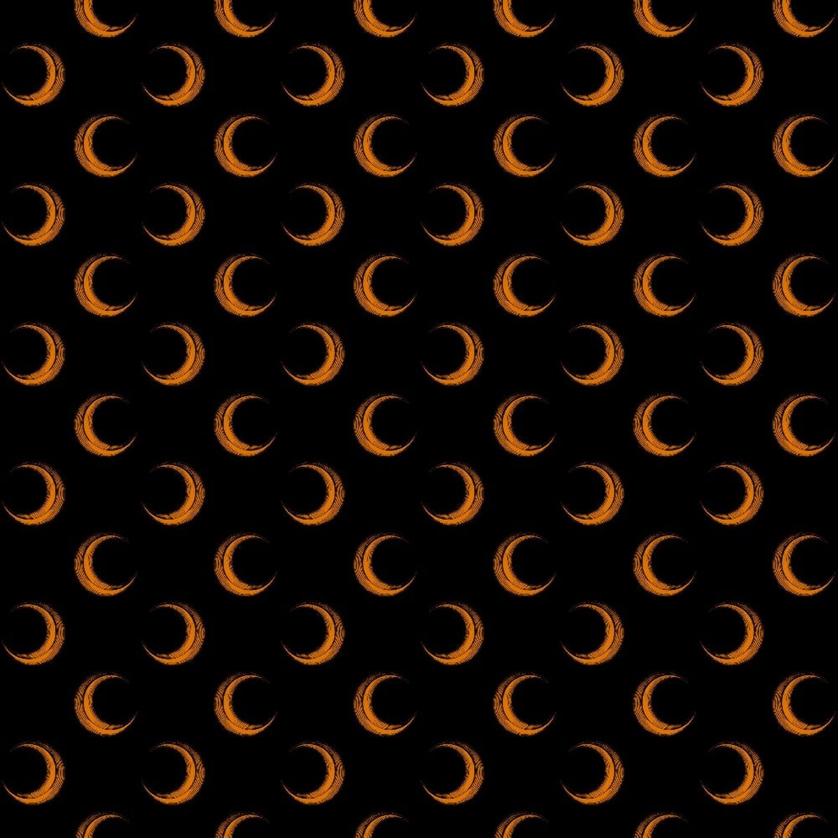 Elegant Halloween Pattern 1 Quilting Cotton Fabric