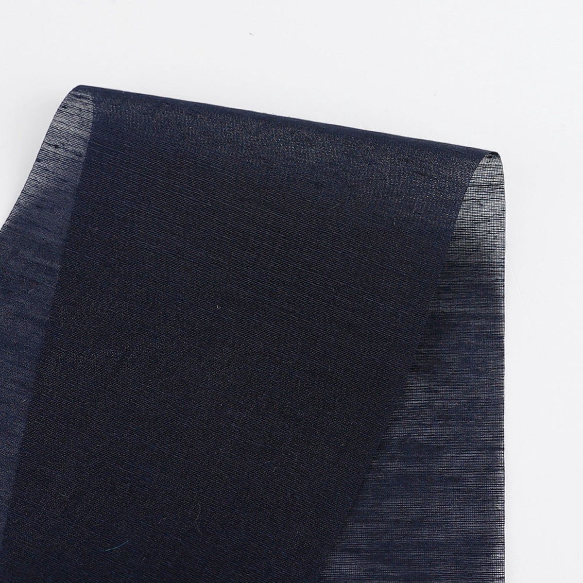 Linen/Nylon Organza - Marine