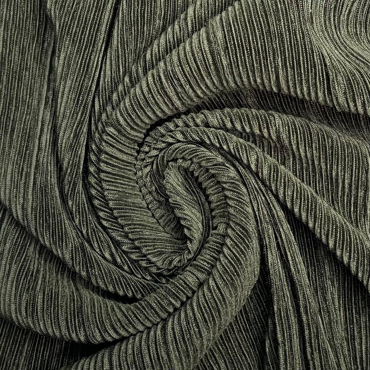 Steeped Green Tea - Poly Knit - Dark Green - 0.5M Bundle