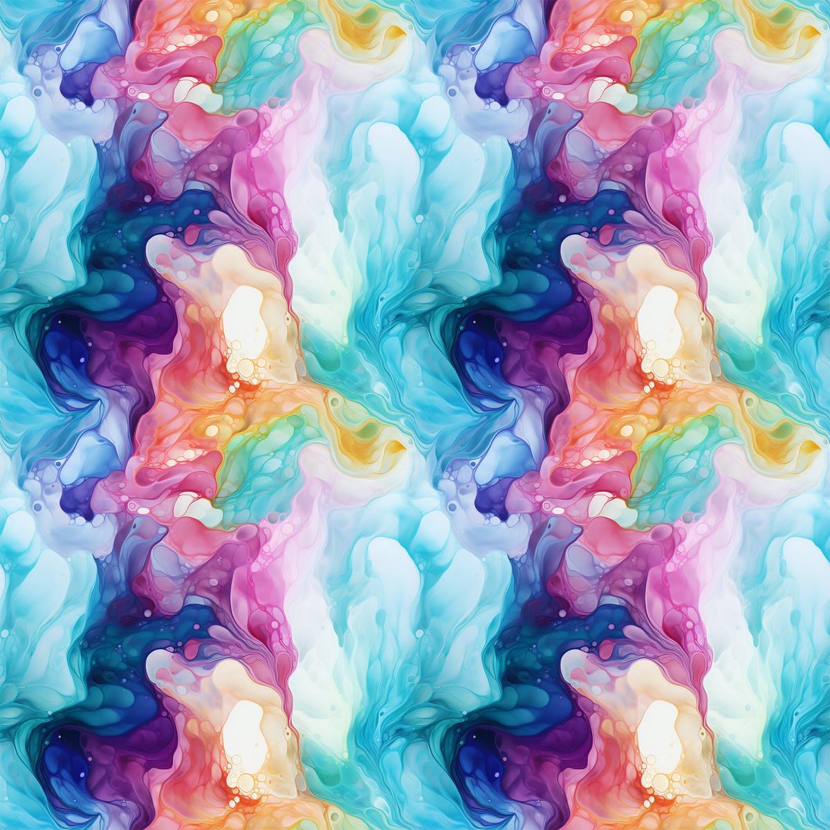 Summer Colored Marble Pattern 12 Quilting Cotton Fabric