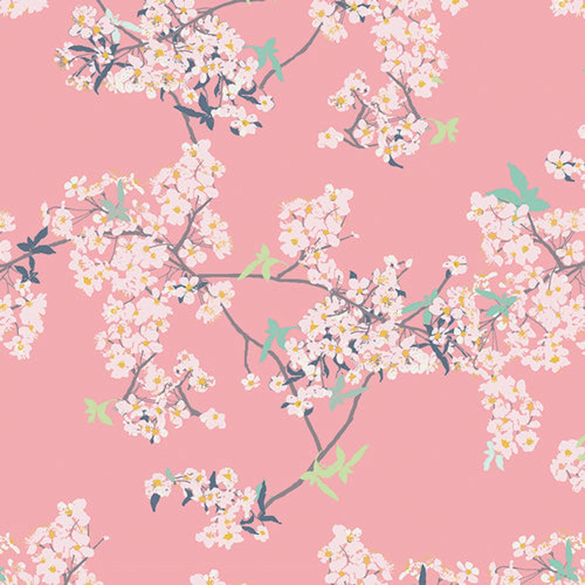 Yinghua Cherrylight - Pandalicious - by Katarina Roccella for Art Gallery 100% Cotton Fabric