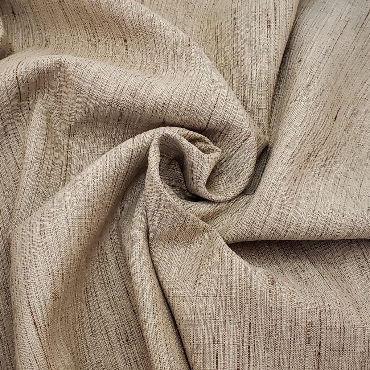Wooden Oar - Poly-Cotton Woven Upholstery - Brown - 1.7M Bundle