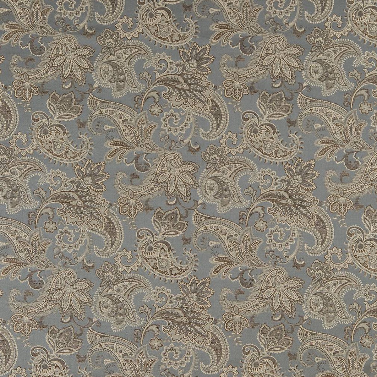 Charlotte - D1560 - Wedgewood Paisley - Fabric by the Yard