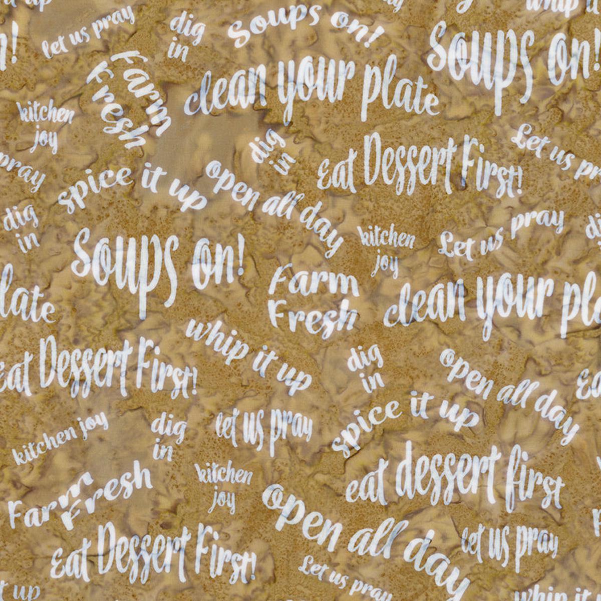 Fabric Riley Blake Dijon Farm to Table Expressions Batiks by the Quarter Yard BT23615-257