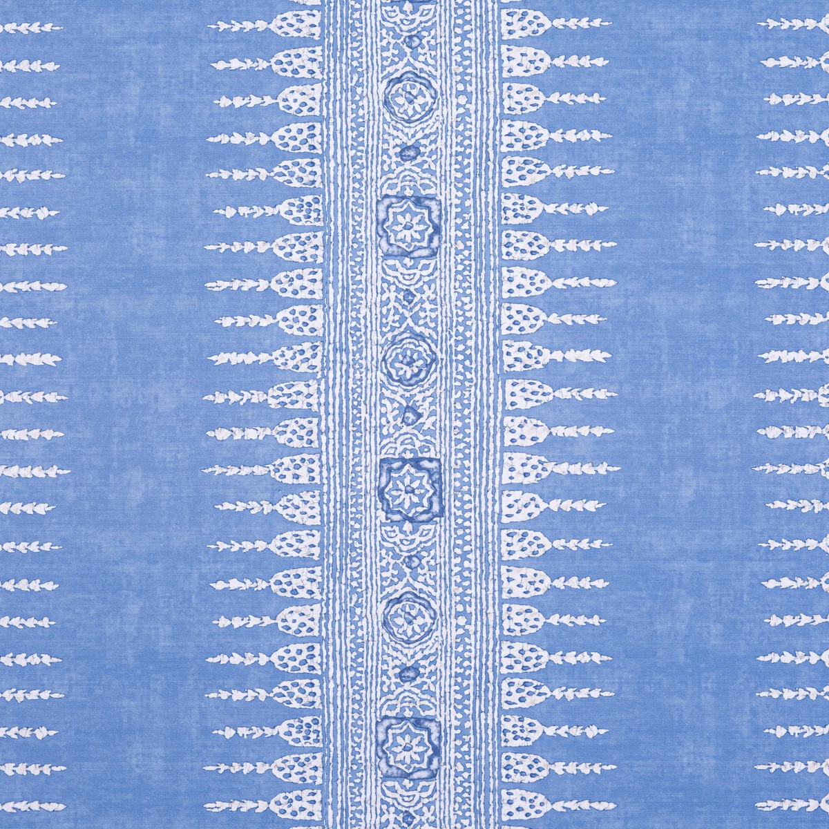 Javanese Stripe Wedgewood Blue Fabric