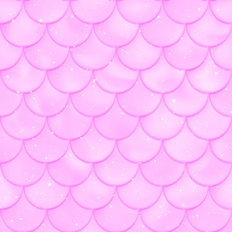 Mermaid Tail Fabric - Cupid Pink