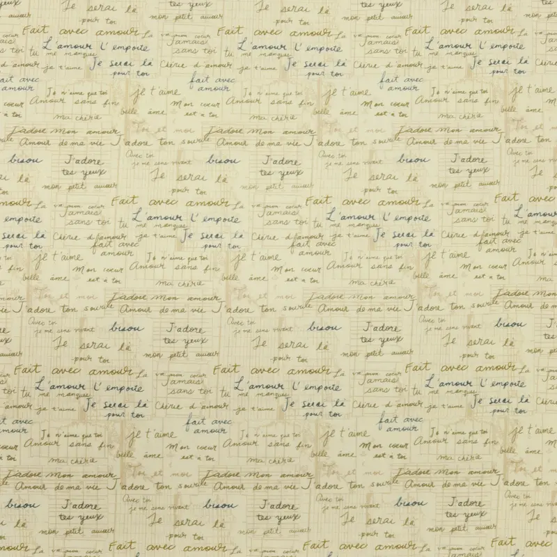 Mademoiselle Fabric Collection - Vintage Love