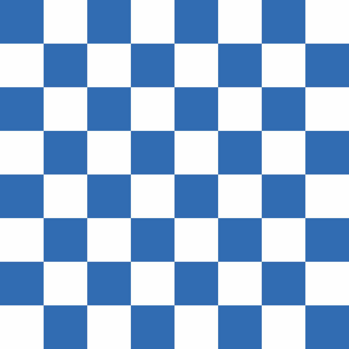 Checkered Basics Fabric - Blue