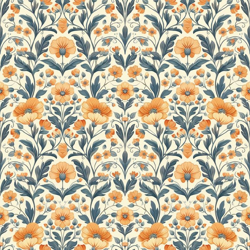 Heritage Garden Pattern 14 Quilting Cotton Fabric