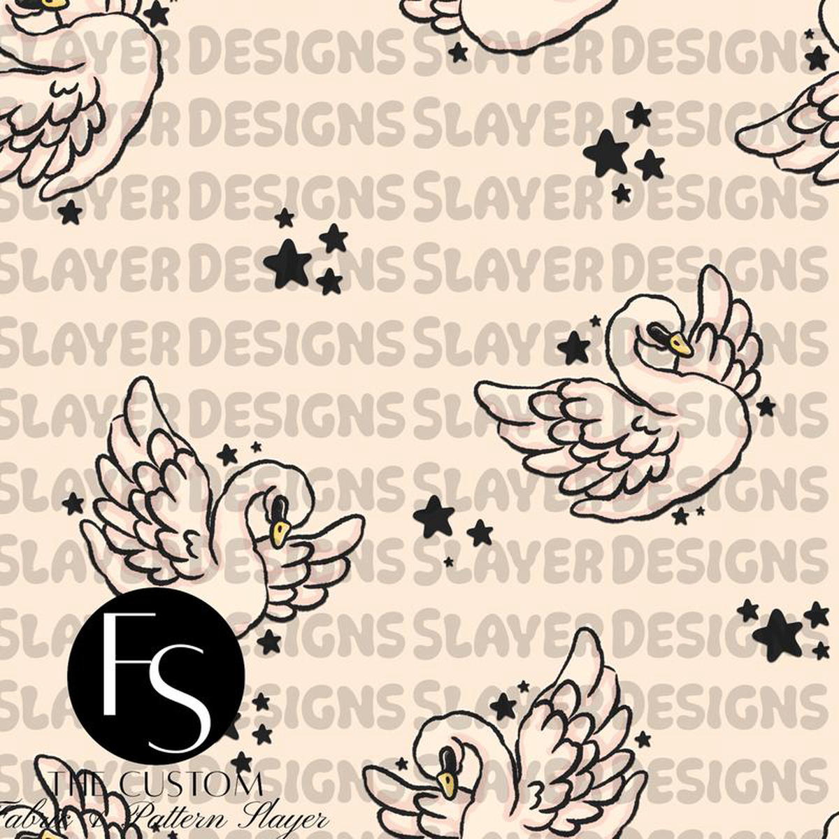 Little Swans B 8211 LYSSDOODLES