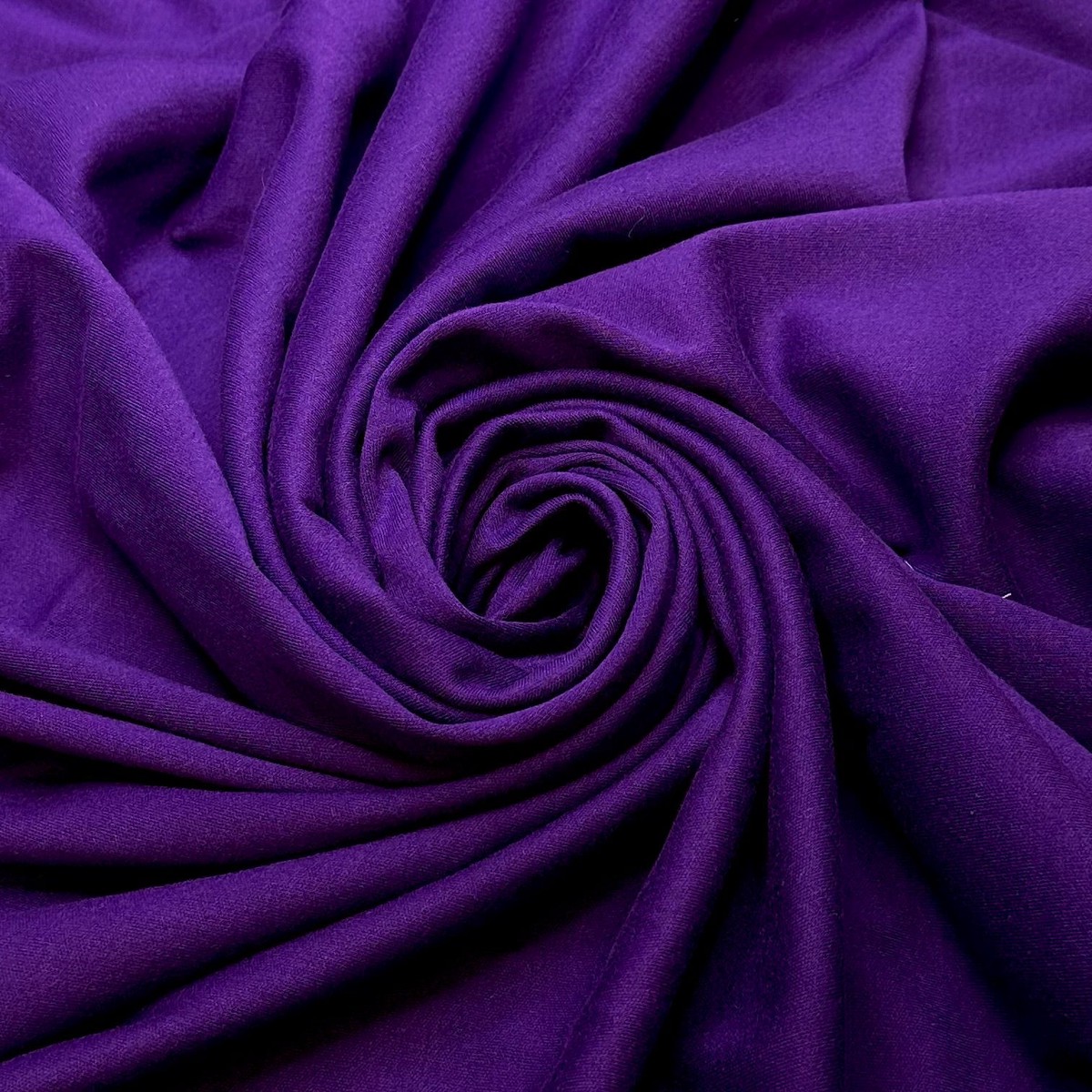 So Many Flavours - Rib Knit Polyester Blend Knit - Purple - 1.6M Bundle