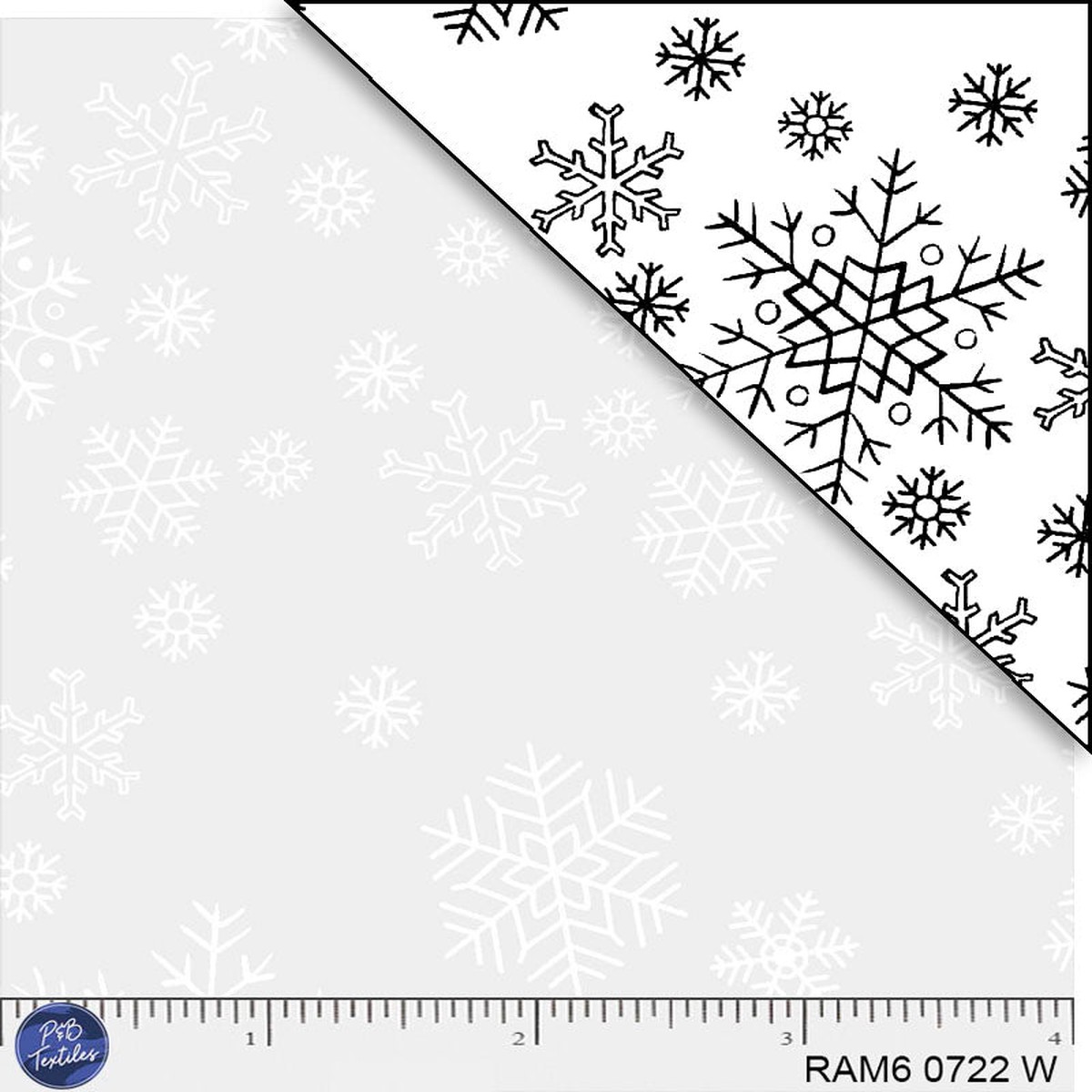 Ramblings 6 White Snowflakes