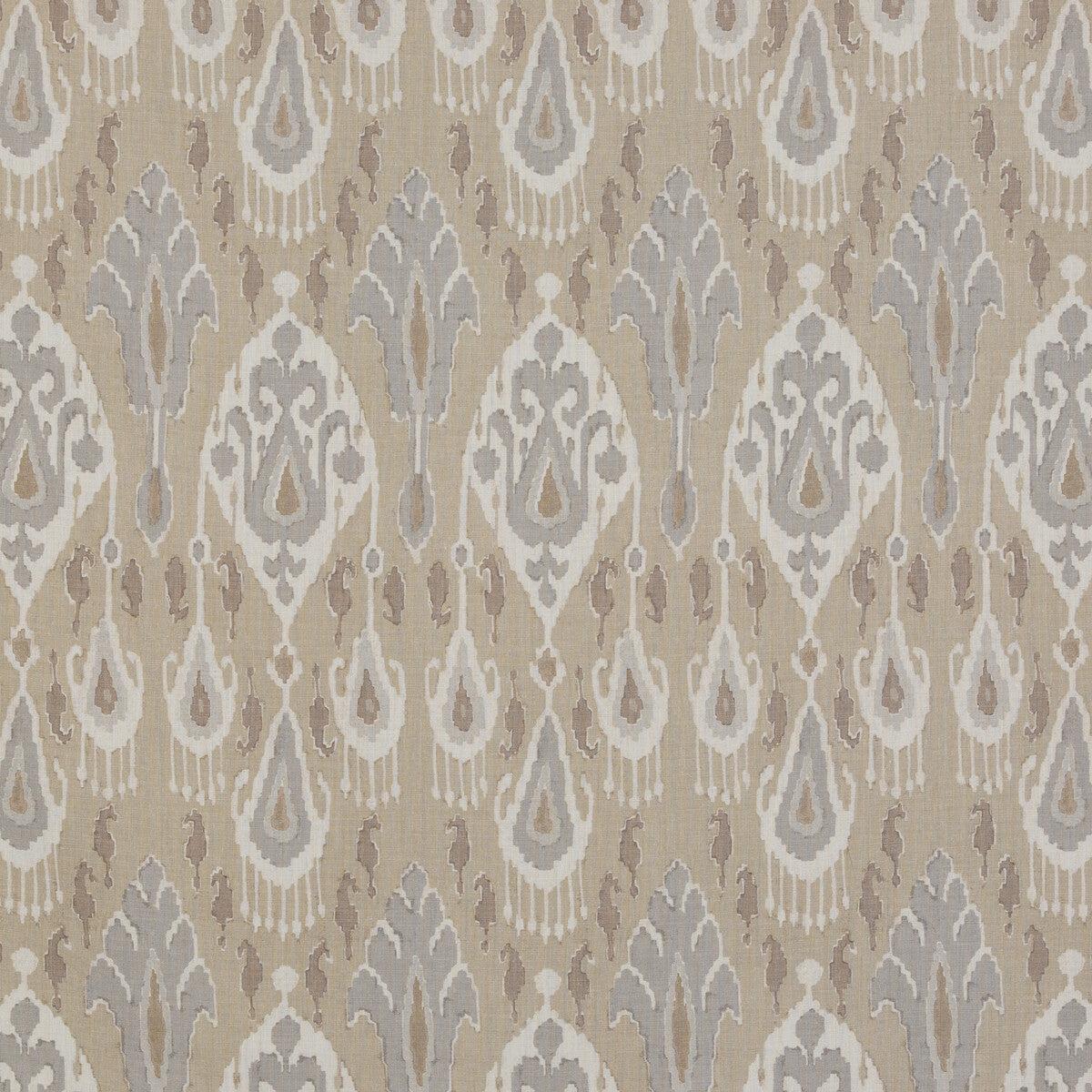 Ikat Bokhara Linen-Parchment
