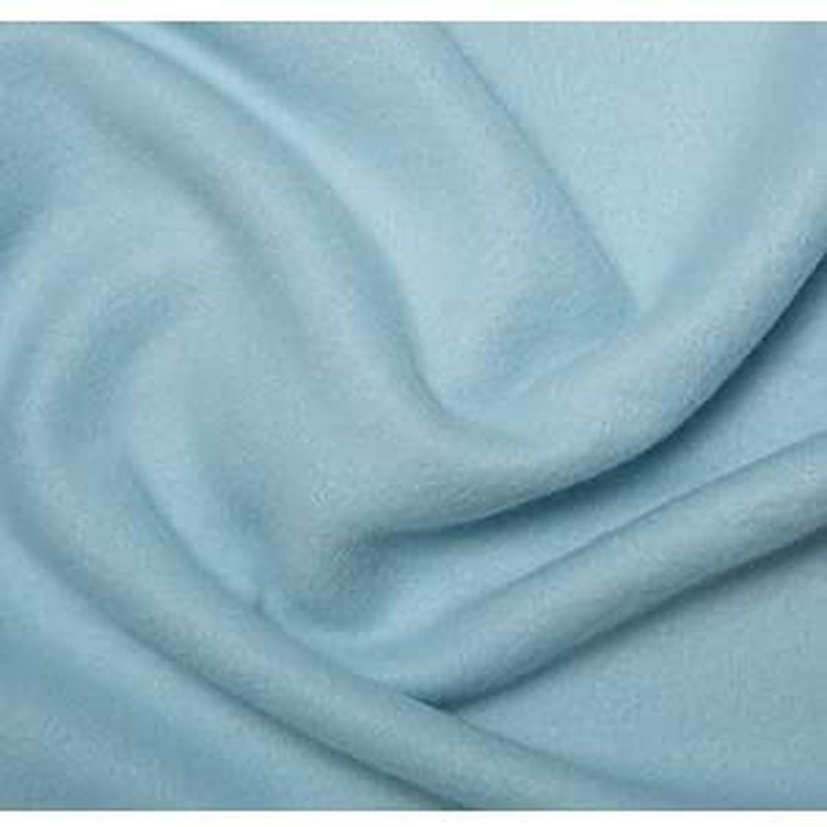 1 Metre Baby Blue Anti Pill Plain Polar Fleece 100% Polyester 63"/160cm
