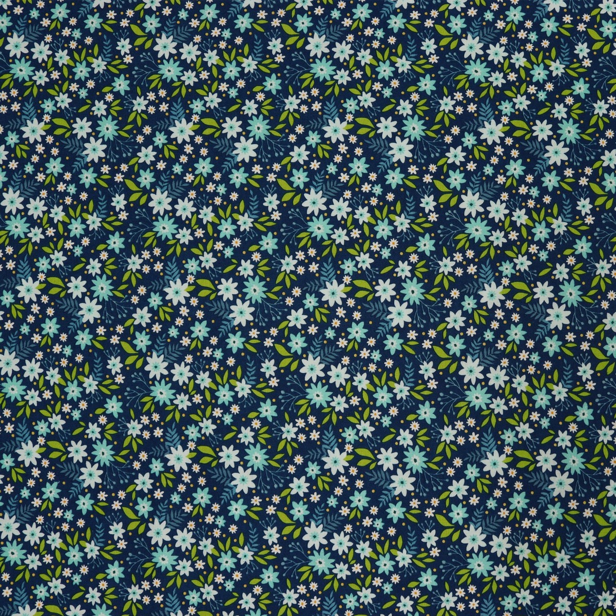 Among the Wildflowers II Fabric Collection - Primrose Indigo