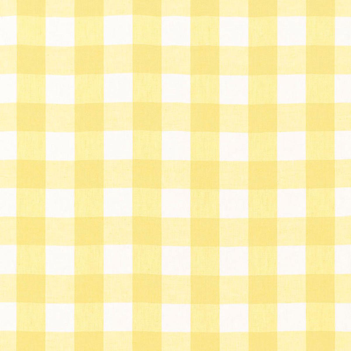 Key West Check Sunflower Fabric