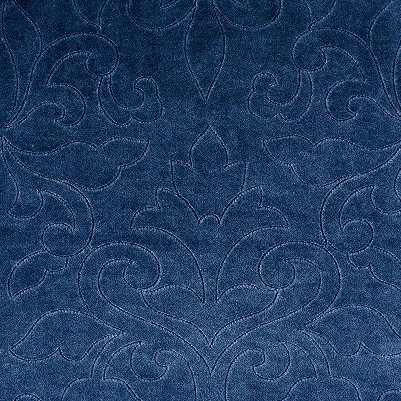 Christian Fischbacher Classic Velvet Navy Fabric CH06620231