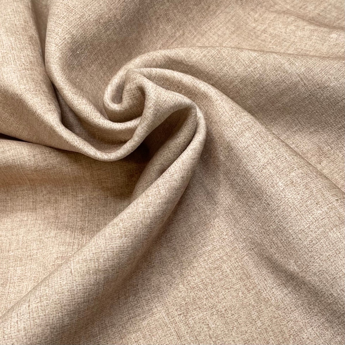 Cinnamon Buns - Brushed Poly Woven - Beige - 0.7M Bundle