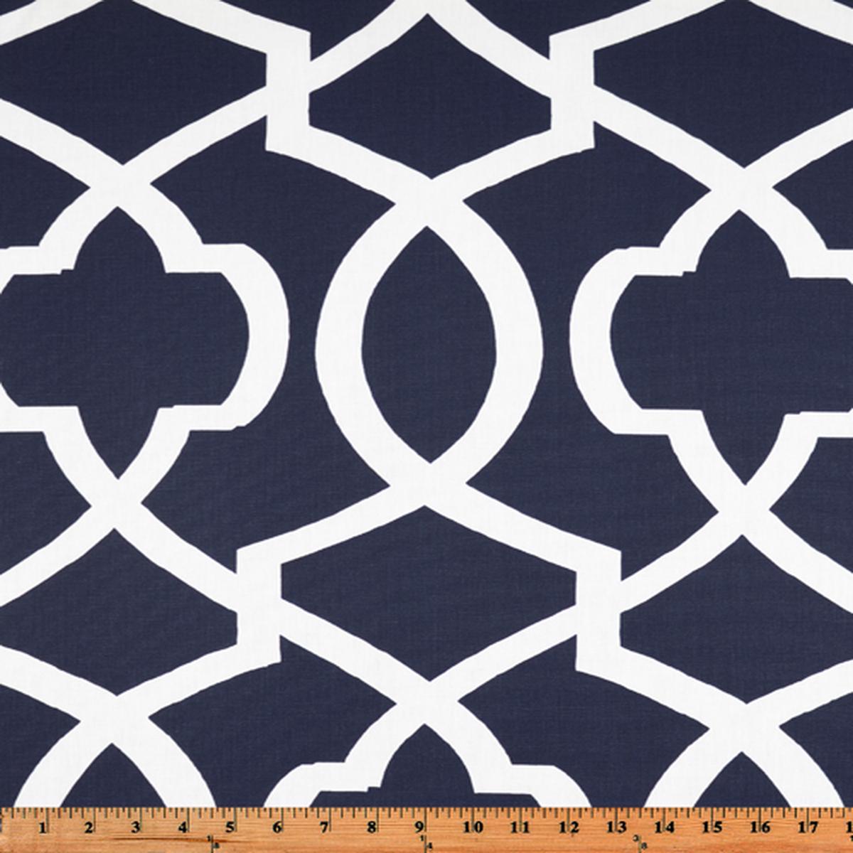 Morrow Blue Fabric By Premier Prints
