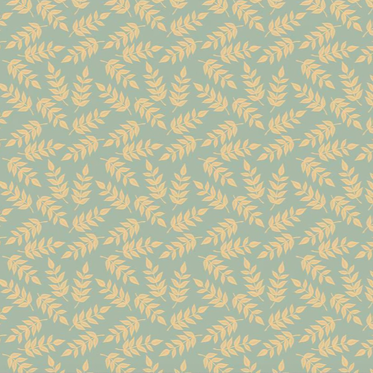 Riley Blake - Garden Dreams by Amber Elliot - Leaves in Yellow