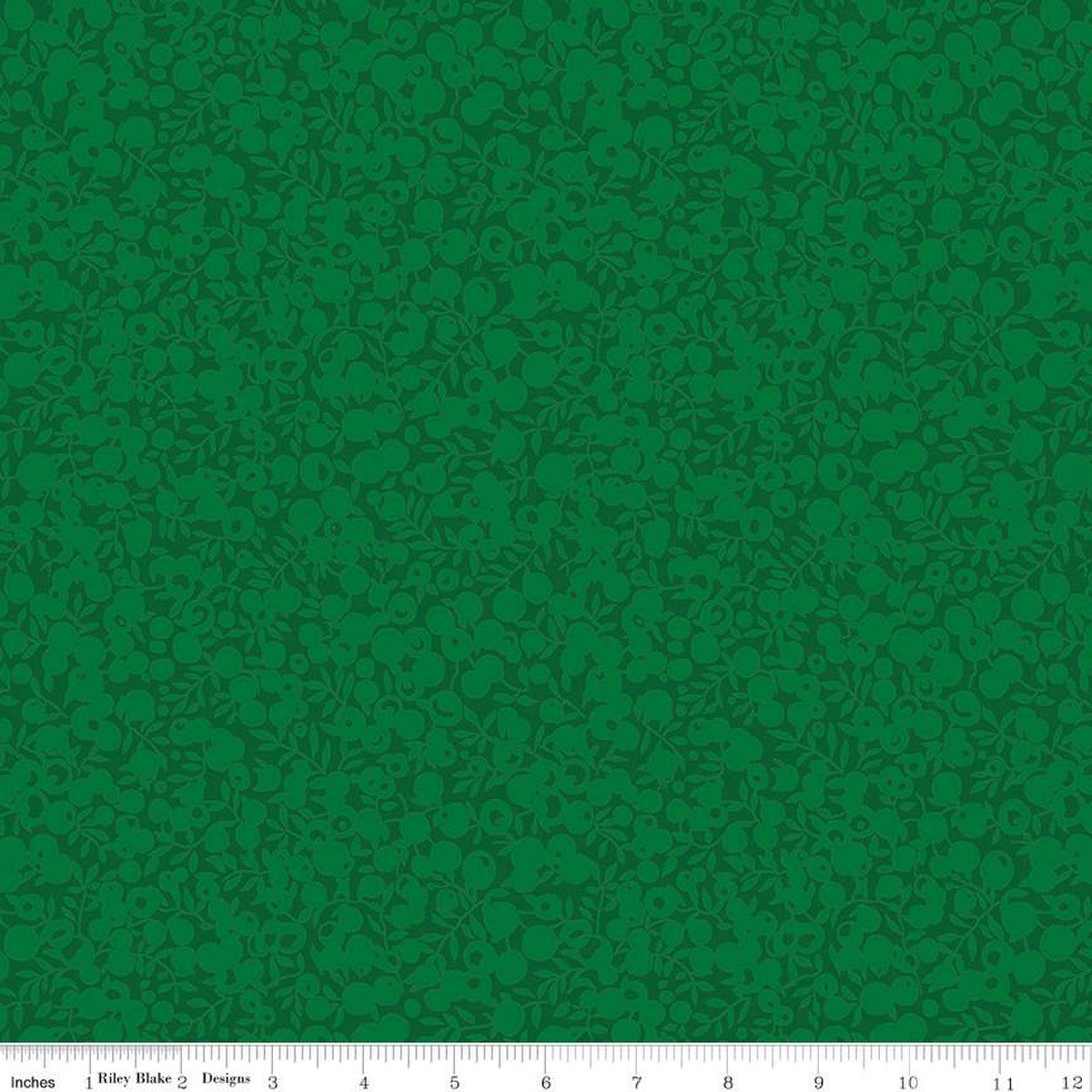 Liberty Quilting Cotton - Festive Fair - Wiltshire Shadow in Clover