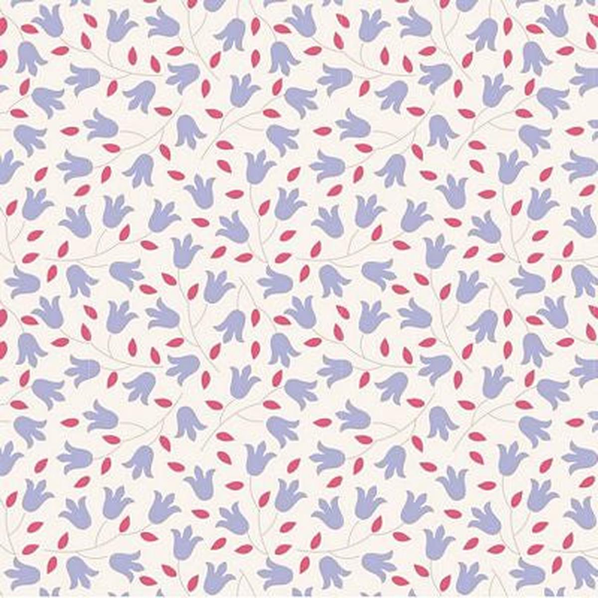 Fabric TIL130094-V11 Tilda- Sophie Basic Blue - fat 1/4 yd (18"X 21")