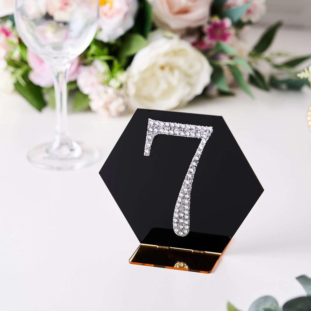 Decorative Rhinestone Number 822178221 Stickers 48221 Silver Glitter Adhesive Craft Numbers 8211 DIY Sparkle Embellishments