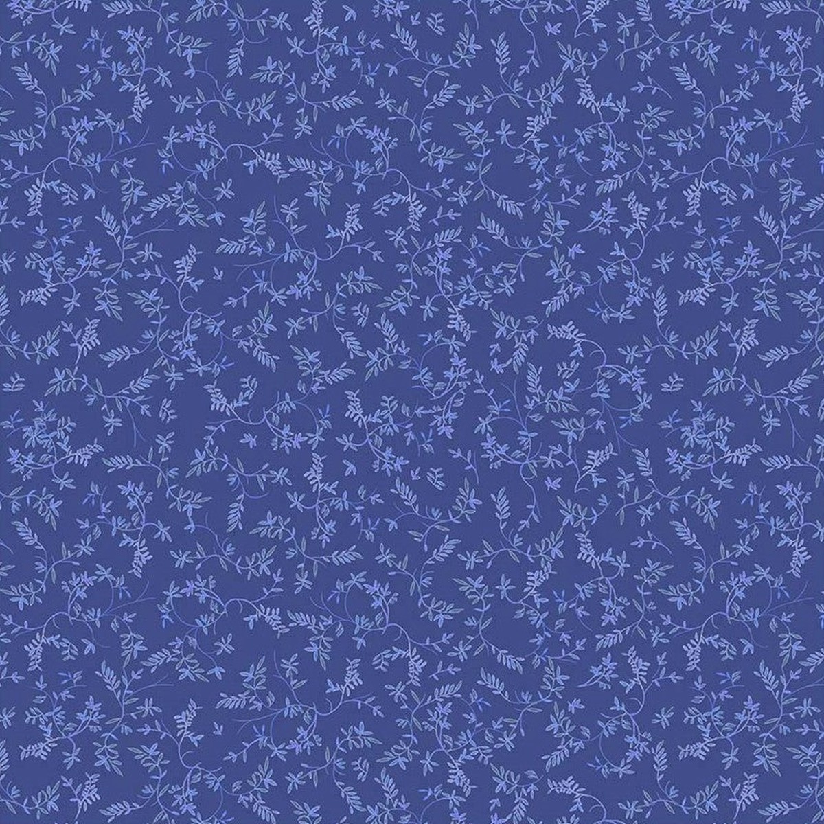 Windham - China Blue - Flowing Vine 54938-4 Cobalt